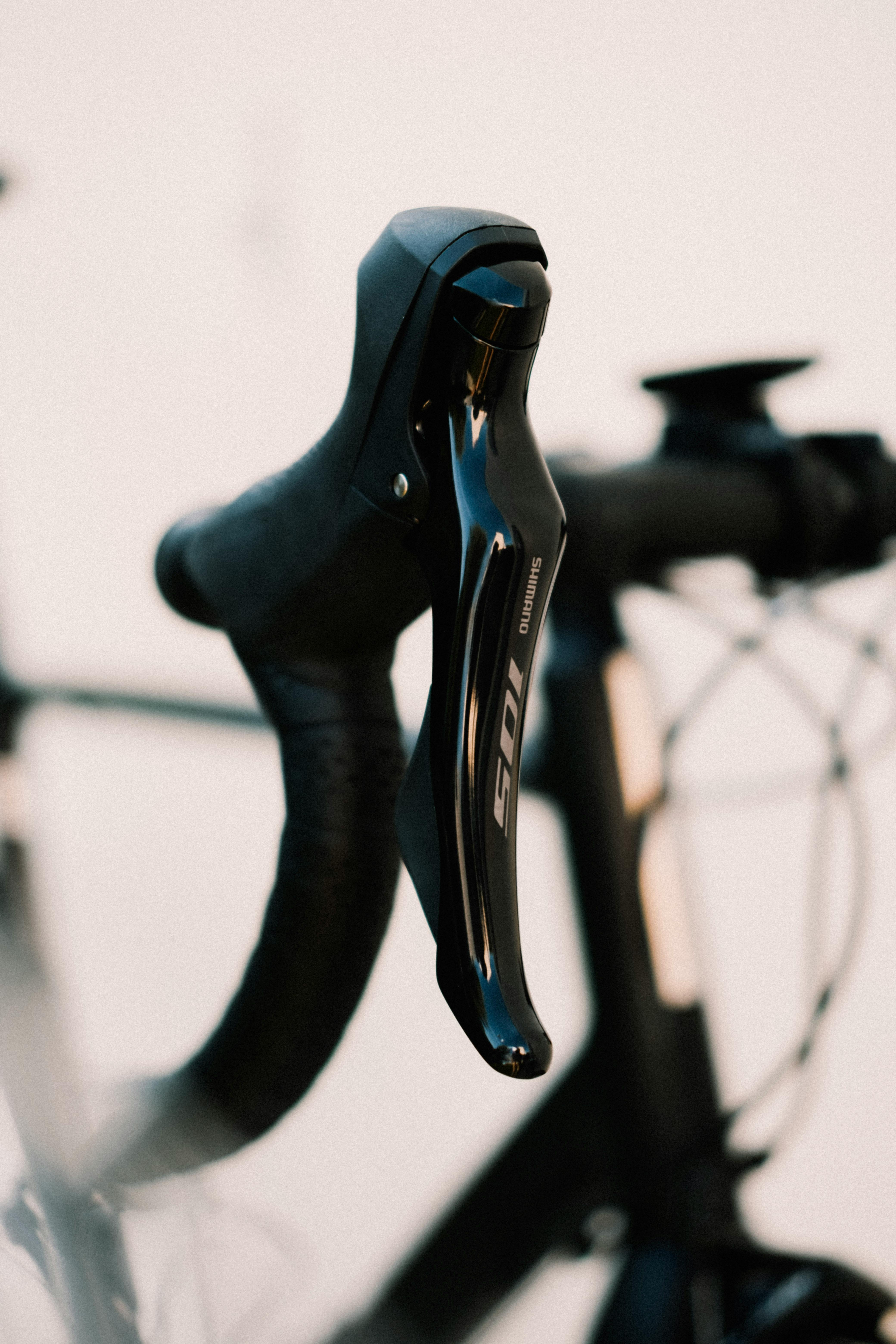 Shimano 105 shifter close-up